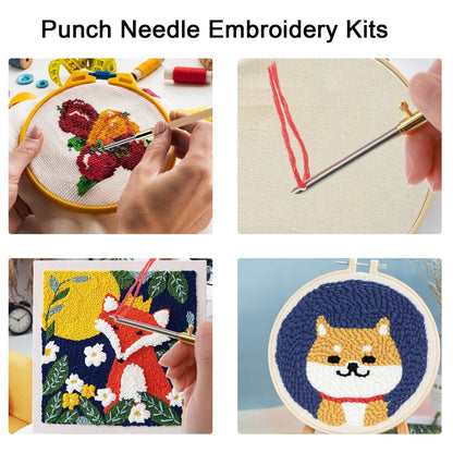 Punch Needle Embroidery Tool Set